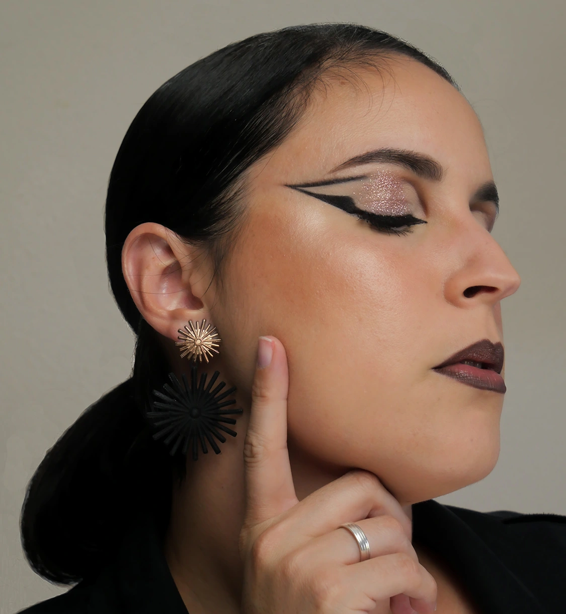 Curso de automaquillaje, maquilladora profesional en Las palmas, Telde, Maspalomas, Vecindario, Gran Canaria. Maquillaje de fiesta.