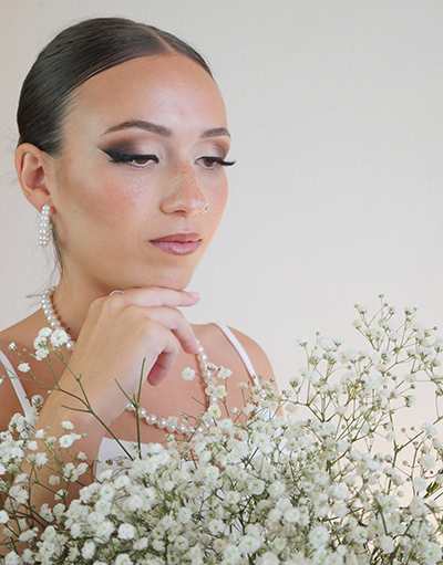 Maquillaje de novia profesional en Las Palmas con acabado natural y luminoso por Raquel Villalba
