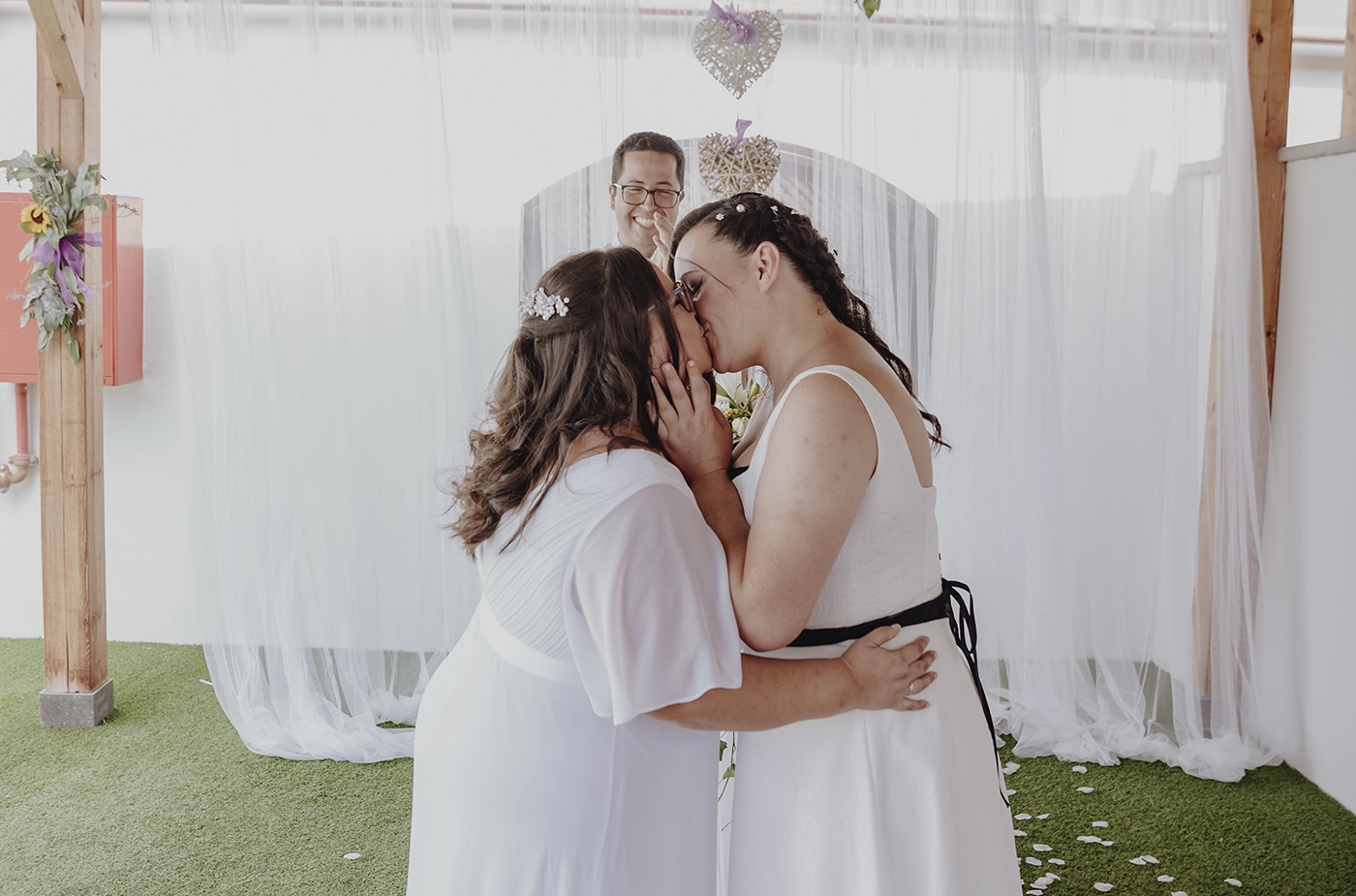 Maquillaje profesional para novias con técnica de sellado a prueba de eventos en Las Palmas.