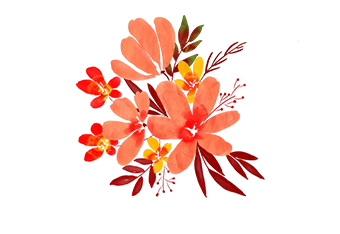 icono floral del diseño web de Raquel Villalba maquilladora